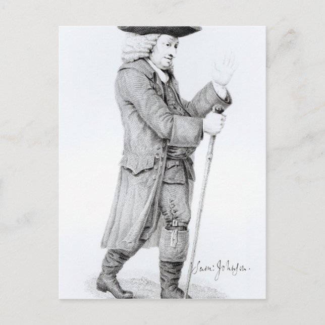 Dr Samuel Johnson Postcard (Front)