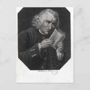 Dr. Samuel Johnson Postcard