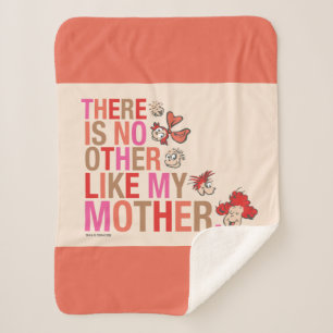Dr. Seuss   A Mom Is Faithfull 100% Sherpa Blanket