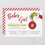 Dr. Seuss | Baby Girl Grinch Baby Shower<br><div class="desc">Invite all your family and friends to your Baby Shower with these festive Dr. Seuss invites. Personalise by adding all your shower details.</div>