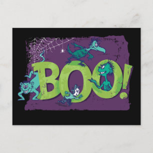Dr. Seuss   BOO! Halloween Graphic Postcard