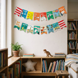 Dr. Seuss Book Titles Bunting