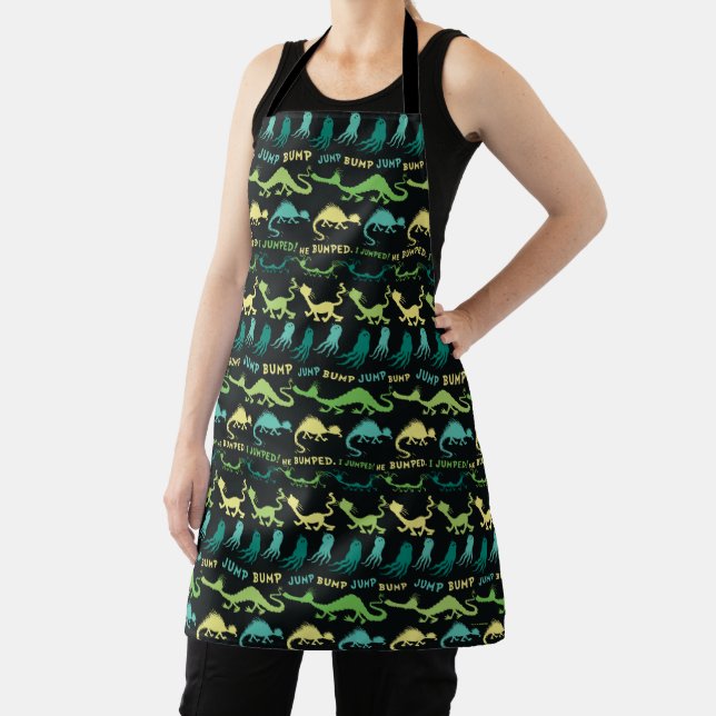 Dr. Seuss | "Bump Jump" Hallowen Pattern Apron (Insitu)