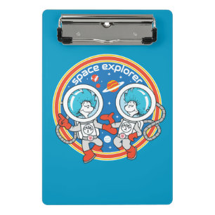 Dr. Seuss   Cadet 1 Cadet 2 Space Explorer Mini Clipboard