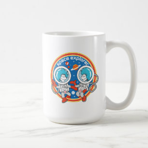 Dr. Seuss   Cadet One Cadet Two Space Explorer Coffee Mug