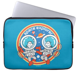 Dr. Seuss Cadet One Cadet Two Space Explorer Laptop Sleeve
