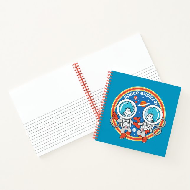 Dr. Seuss | Cadet One Cadet Two Space Explorer Notebook (Inside)