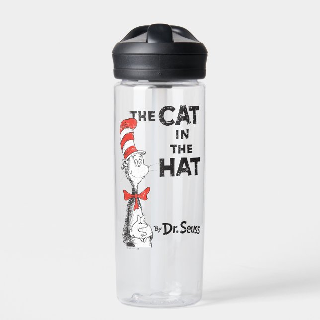 Dr. Seuss | Cat in the Hat Book Water Bottle (Front)