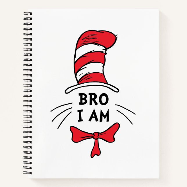 Dr. Seuss | Cat in the Hat - Brother Notebook (Front)