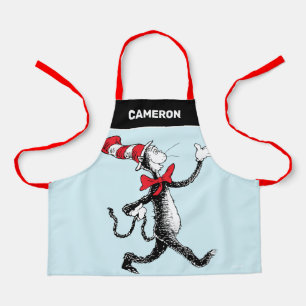 Dr. Seuss   Cat in the Hat Cat Walk Apron