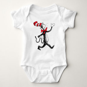Dr. Seuss   Cat in the Hat Cat Walk Baby Bodysuit