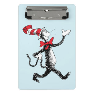 Dr. Seuss   Cat in the Hat Cat Walk Mini Clipboard