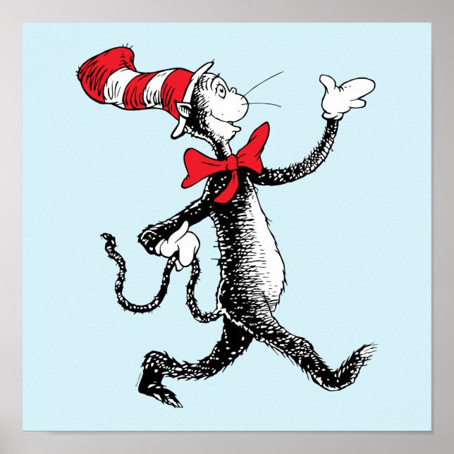Dr. Seuss | Cat in the Hat Cat Walk Poster (Front)