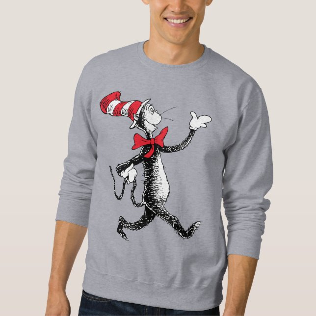 Dr. Seuss | Cat in the Hat Cat Walk Sweatshirt (Front)