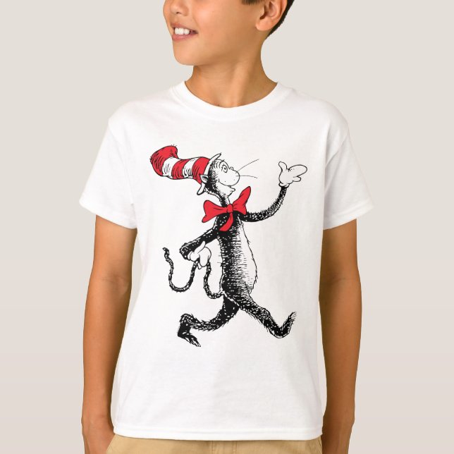 Dr. Seuss | Cat in the Hat Cat Walk T-Shirt (Front)