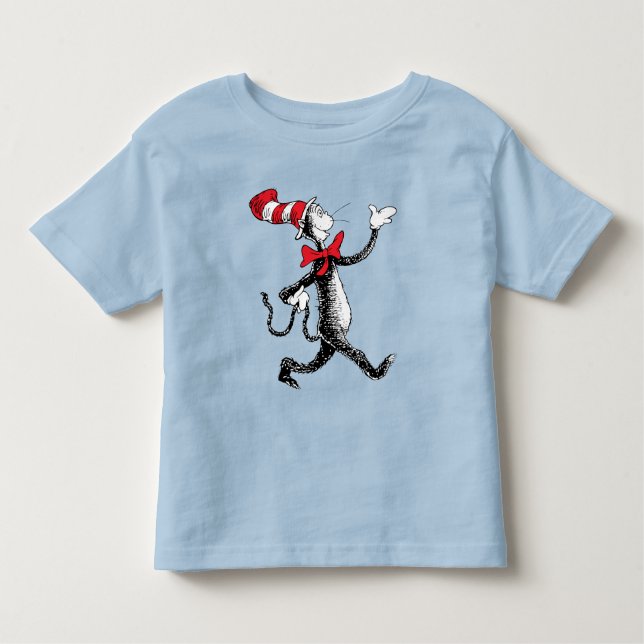 Dr. Seuss | Cat in the Hat Cat Walk Toddler T-Shirt (Front)