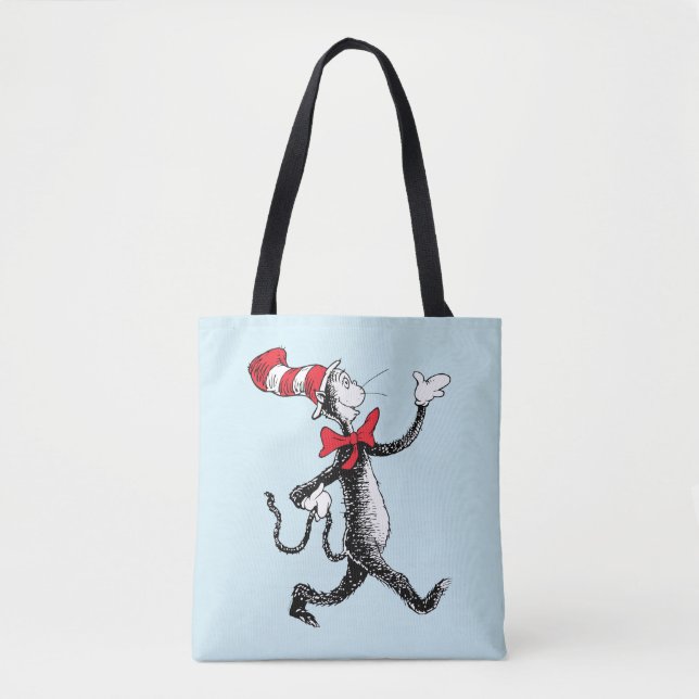 Dr. Seuss | Cat in the Hat Cat Walk Tote Bag (Front)
