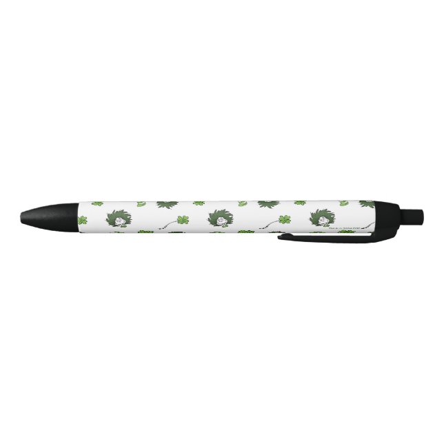 Dr. Seuss | Cat in the Hat Clover Pattern Black Ink Pen (Bottom)