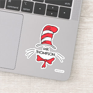 Dr. Seuss   Cat in the Hat Custom Teacher Name