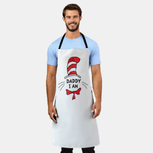 Dr. Seuss Cat in the Hat - Daddy I am Apron