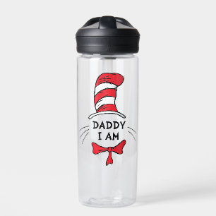 Dr. Seuss   Cat in the Hat - Daddy I am Water Bottle