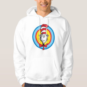 Dr. Seuss   Cat in the Hat Head Graphic Hoodie