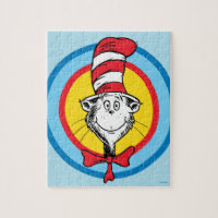 Dr. Seuss | Cat in the Hat Head Graphic