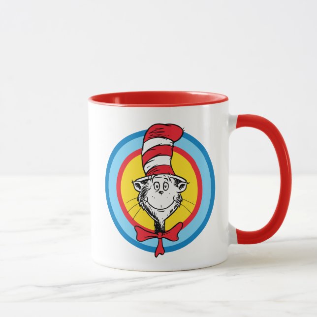Dr. Seuss | Cat in the Hat Head Graphic Mug (Right)