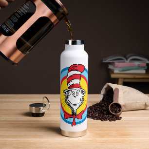 Dr. Seuss   Cat in the Hat Head Graphic Water Bottle
