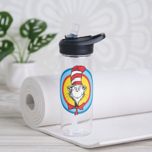 Dr. Seuss   Cat in the Hat Head Graphic Water Bottle