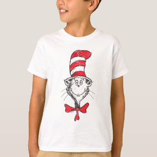Dr. Seuss Cat in the Hat Head - Vintage T-Shirt