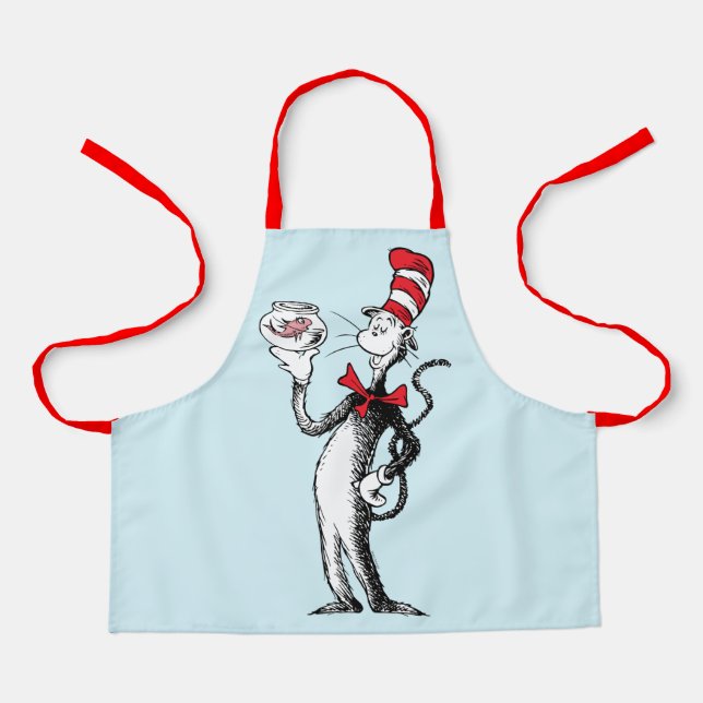 Dr. Seuss | Cat in the Hat & Krinklebine Apron (Front)