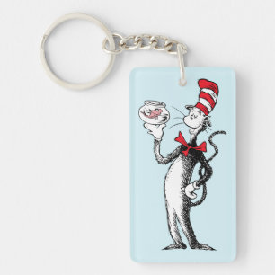 Dr. Seuss   Cat in the Hat & Krinklebine Key Ring