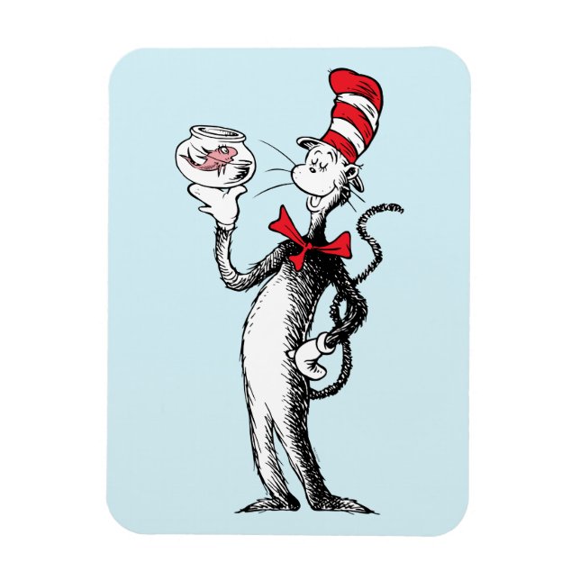 Dr. Seuss | Cat in the Hat & Krinklebine Magnet (Vertical)