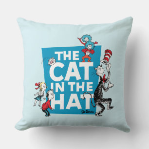 Dr. Seuss   Cat in the Hat Logo - Characters Cushion