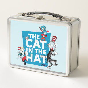 Dr. Seuss   Cat in the Hat Logo - Characters Metal Lunch Box