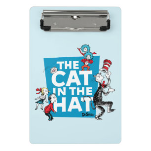 Dr. Seuss   Cat in the Hat Logo - Characters Mini Clipboard