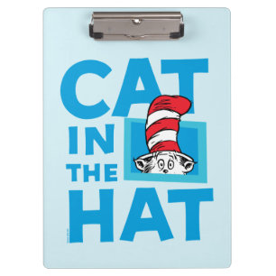 Dr. Seuss   Cat in the Hat Logo Clipboard