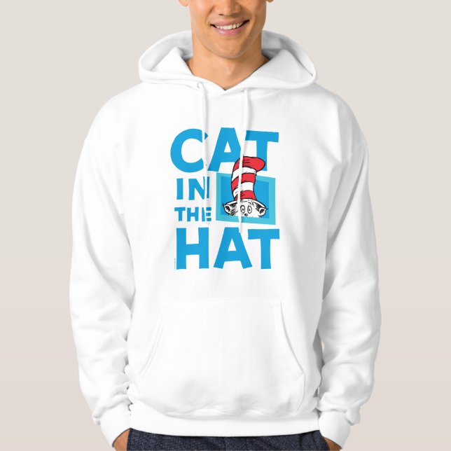 Dr. Seuss | Cat in the Hat Logo Hoodie (Front)