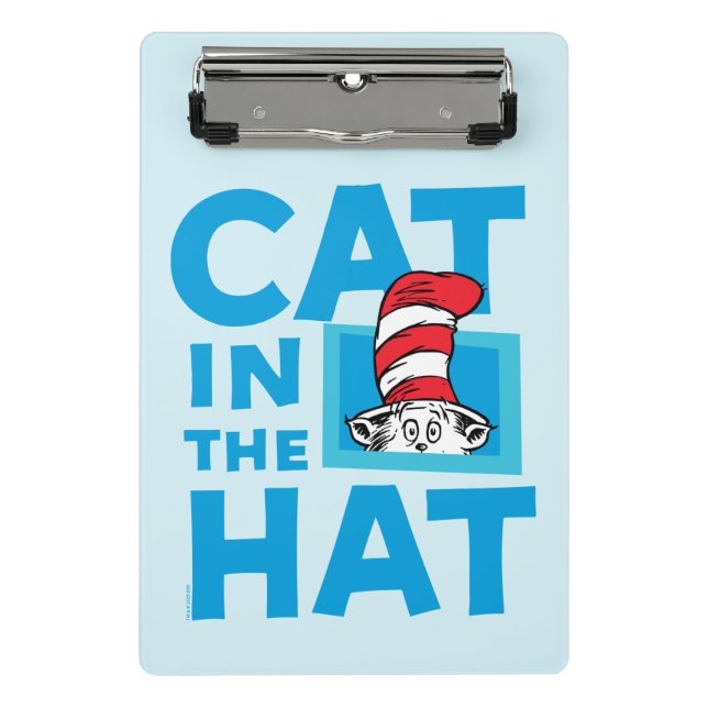 Dr. Seuss | Cat in the Hat Logo Mini Clipboard (Front)