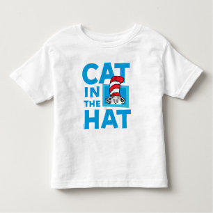 Dr. Seuss   Cat in the Hat Logo Toddler T-Shirt