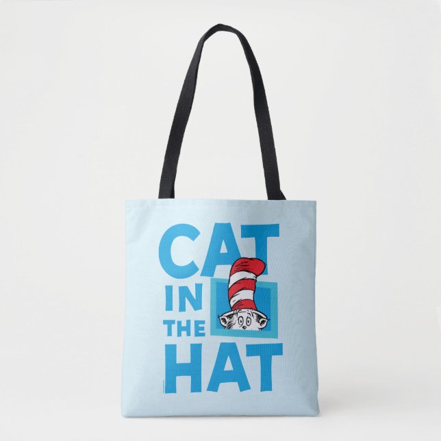 Dr. Seuss | Cat in the Hat Logo Tote Bag (Front)