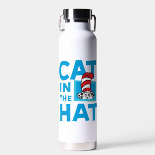 Dr. Seuss   Cat in the Hat Logo Water Bottle