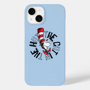 Dr. Seuss   Cat in the Hat Round Art Case-Mate iPhone 14 Case