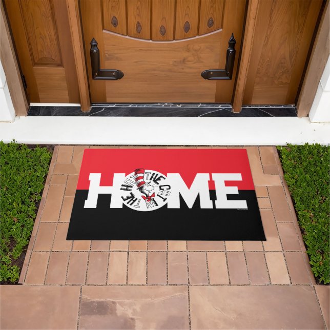 Dr. Seuss | Cat in the Hat Round Art Doormat (Outdoor)