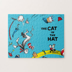 Dr. Seuss Cat in the Hat Scene Jigsaw Puzzle