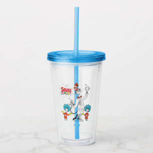 Dr. Seuss   Cat in the Hat Seuss Science Acrylic Tumbler