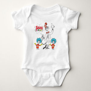 Dr. Seuss Cat in the Hat Seuss Science Baby Bodysuit