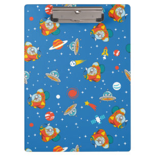 Dr. Seuss   Cat in the Hat Space Pattern Clipboard