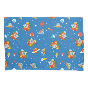 Dr. Seuss   Cat in the Hat Space Pattern Pillowcase